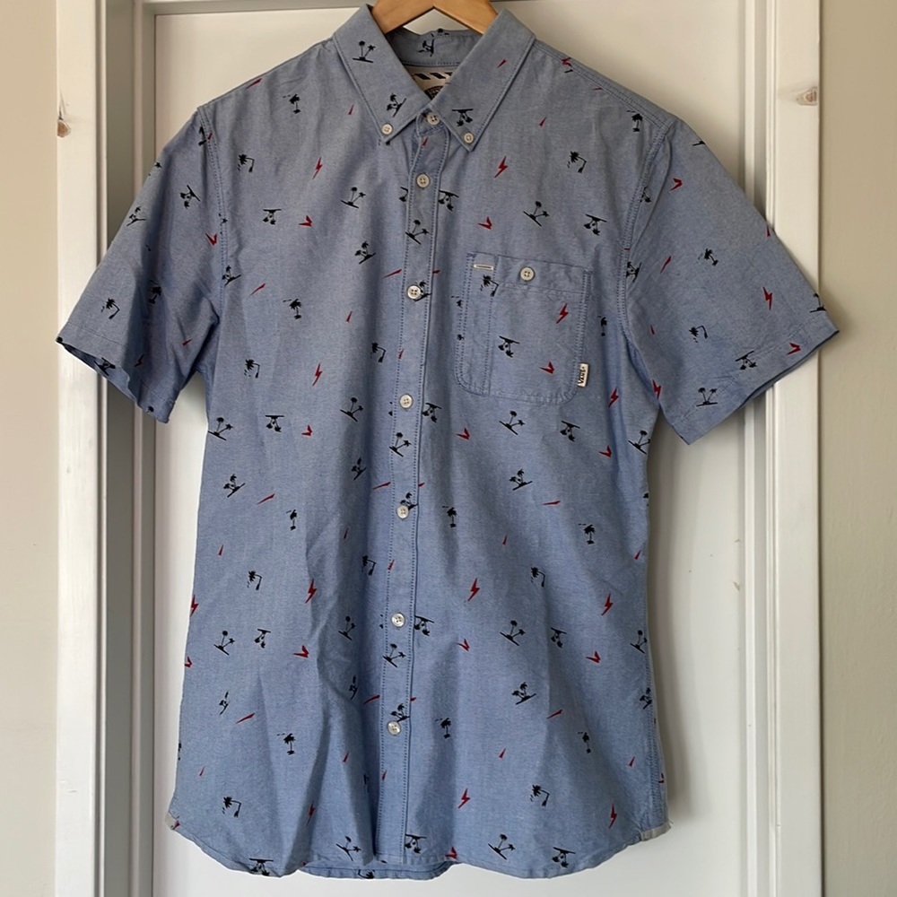 Vans - Mens Button Up Short Sleeve